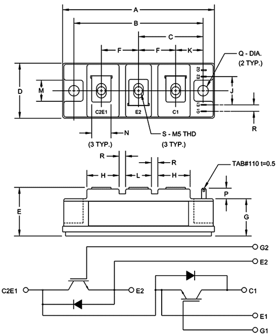 Igbt модуль схема подключения