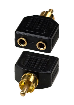 2-227G, ���������� RCA ������ - 2 x 3.5�� ������ ������ ������� "�����."