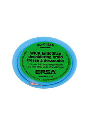 ERSA WICK NC 2.2, Оплетка с флюсом для удаления припоя 2.2 оплетка для выпайки