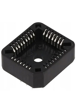 NXU PLCC-32, панелька для микросхем (128-32BT) панельки для компонентов