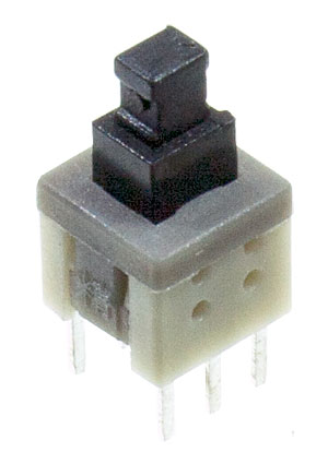 KLS L-KLS7-P5.8X5.8 0 (NON LOCK), кнопка без фиксации 5.8мм 30В 0.1А (PS580N) кнопки миниатюрные
