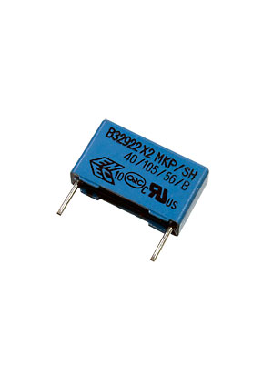 TDK EPCOS B32922C3104M, X2 конденсатор 0.1мкФ 305В 20% 15мм MKP конденсаторы помехоподавляющие