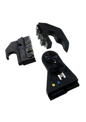 TE Connectivity 169414, матрица для 169400 TYPEIII+ 24-16AWG/0.20 1.31мм2 TYPEXII 16-14 кримперы, пресс-клещи