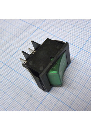 IRS-201-2C3-G/B, ������������� ON-OFF � ���������� 15A 250VAC 10000 ������ �������� ������ ������