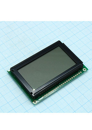WINSTAR WG12864B-CFK-T#N, ЖКИ графич, 128х64, подсв. 3х-цветн RGB, , 12 o cl ЖК индикаторы графические