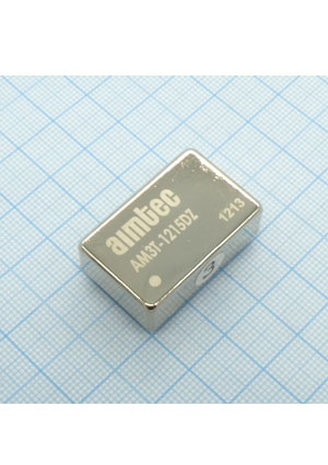 AM3T-1215DZ, 24-DIP-DCDC, ��������� ������: AM3T-1215D-VZ