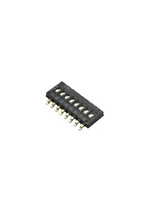 DIPTRONICS DHN-08F-V, miniSWD-08 (1.27mm) DIP-переключатели