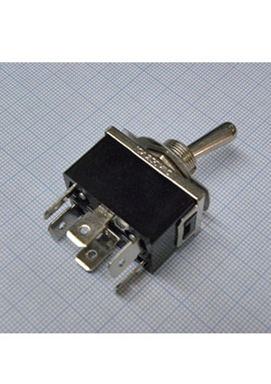 Jietong Switch KN3(C)-202AP-B2, ON-ON 2гр. конт. клеммы тумблеры