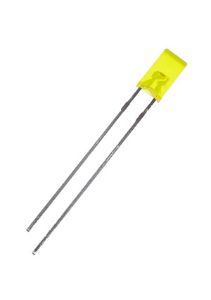 Kingbright L-144YDT прямоугольные и цилиндрические светодиоды