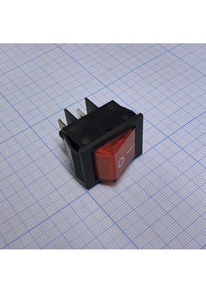 IRS-201-2A3-R/B, ������������� ON-OFF � ���������� 15A 250VAC 10000 ������ ������� ������ �������