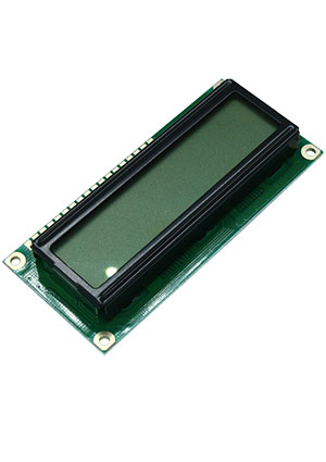 WINSTAR WH1602B-CFH-CT#, ЖКИ симв, 16х2, 3х-цветная подсветка ЖК индикаторы знакосинтезирующие