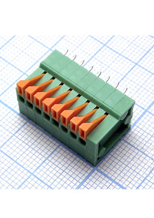 Degson DG141V-2.54-08P-14-00A(H), DG141V-2.54-08P-14-00ZH клеммники нажимные