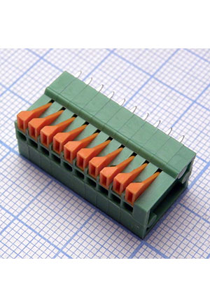 Degson DG141V-2.54-10P-14-00A(H), DG141V-2.54-10P-14-00ZH клеммники нажимные