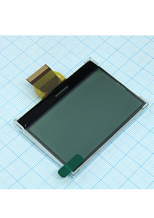 WO12864A1-TFH#, ��� ������, 128 � 64, COG, FSTN Positive/Transfl, �����. LED �����, VDD = 3V, 6 o cl