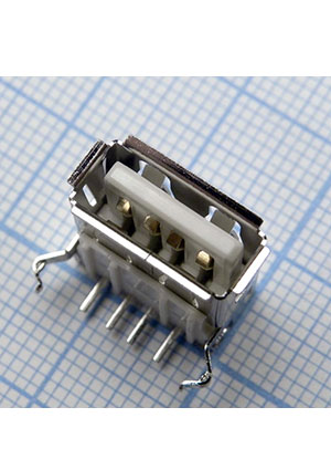 CZT USB A 01 розетка на плату разьемы USB