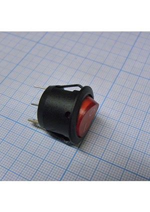 MIRS-101-9C3-R/B, ������������� ON-OFF � ���������� 6A 250VAC 10000 ������ ������� ������ �������