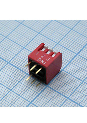 DIPTRONICS DP-03-V (NDP-03-V), SWD-03R DIP-переключатели