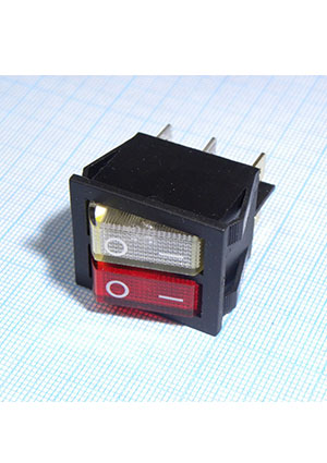 IRS-2101-1A3-W+R/B, ������������� 2�-��������� � ���������� 15A 250VAC ������� ������ ����� + ������