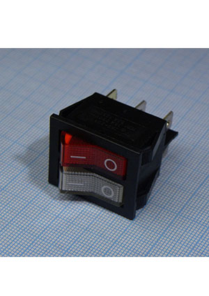 IRS-2101-1B3-W+R/B, ������������� 2�-��������� � ���������� 15A 250VAC ������������� ������ ����� +