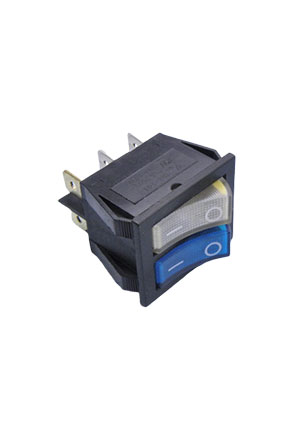 IRS-2101-1C3-BL+W/B, ������������� 2�-��������� � ���������� 15A 250VAC �������� ������ ����� + ����