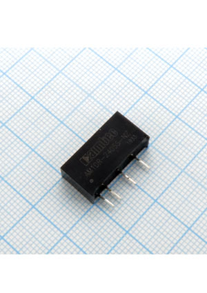 AM1DR-2405S-NZ, DC/DC, 1��, ���� 22.8:25.2�, ����� 5�/0.2�, �������� 1000� DC, ��� 68%,  SIP7, 19.6x
