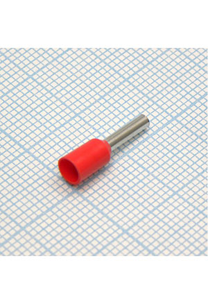 YCD HE 1508 Red наконечники втулочные