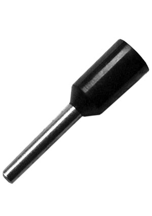 YCD HE 2512 Black наконечники втулочные