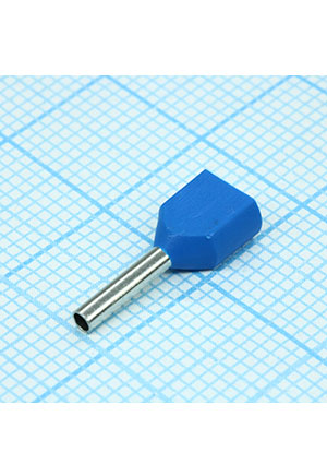 YCD TE 0508 Blue наконечники втулочные