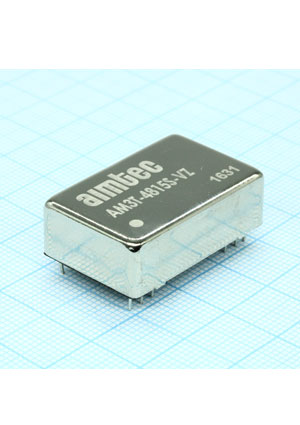 AM3T-4815S-VZ, DC/DC, 3��, ���� 36:72�, ����� 15�/0.2�, �������� 1500� DC, ��� 80%, ������������ ���