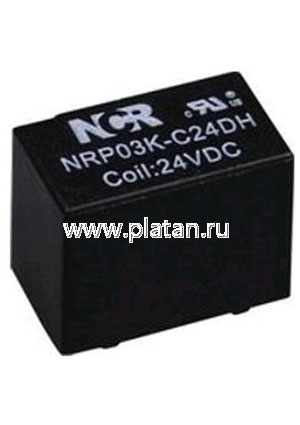 NRP-03K-C-12D-H,  1 . 12VDC, 2A/120VAC SPDT