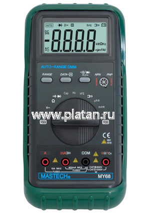 Mastech MY68(N), Мультиметр цифровой с автоматическим выбором диапазона мультиметры