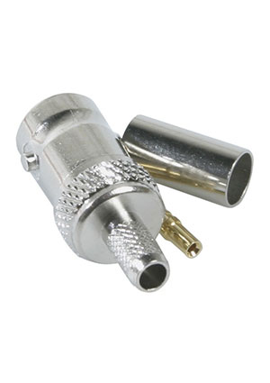 HYR-0121C (GB-121C) (BNC-7022C) (BNC-C6J), ������ BNC, ������, RG-6, ����� (Crimp)