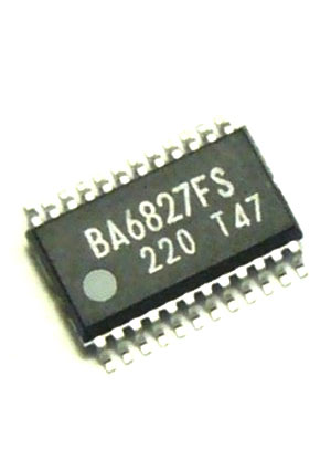 Rohm BA6827FS, Драйвер управления 2-х фазными двигателями, БВГ драйверы управления двигателями