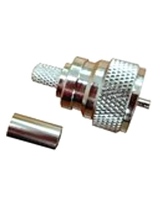 HYR-0604 (GU-604B) (UHF-7501B) ������ UHF, ������, RG-59, ����� (Crimp, ������ UHF, ������, RG-59, �