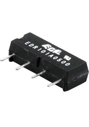 ECE EDR101A0500, Реле герконовое 5V / 1A,100V реле герконовые
