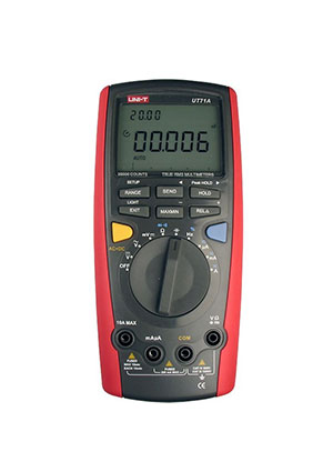 Uni-Trend UT71A, Мультиметр цифровой с автоматическим выбором диапазона, true RMS, порт USB мультиметры