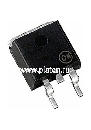 MC78M05BDTG, Standard Regulator Pos 5V 0.5A 3-Pin(2+Tab) DPAK Tube