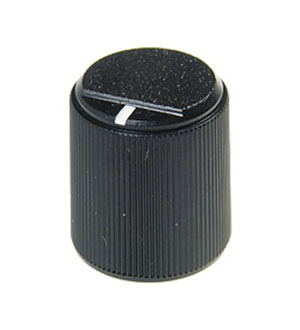 Knobs 41029-1, D14.8мм, отв. 6ммх18 зубьев, Ручка пластик ручки для радиоаппаратуры