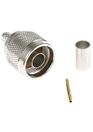 HYR-0303B (GN-303B) (N-7301B) (N-C59P), ������ N, ������, RG-59, ����� (Crimp)