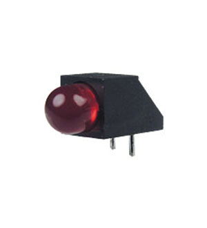 Kingbright L-1503CB/1ID, Светодиод в корпусе красный 60  d=5мм 20мКд 625нМ индикаторы в корпусе