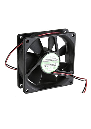 EC8025L12S, ���������� 12�, 80�80�25�� , ����. ����������, 2000 ��/���