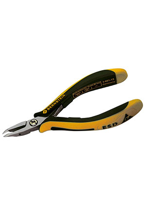 Bernstein 3-996-15, Тонкогубцы антистатические, 140мм, суперкрепкие плоскогубцы, пассатижи, тонкогубцы