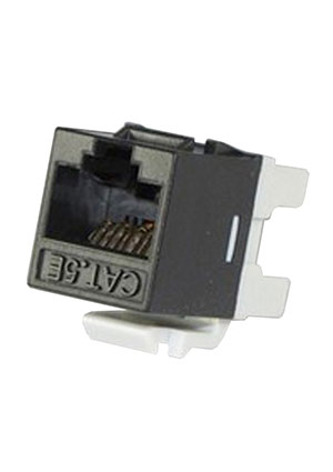 HYC-K28112, ������� Keystone 8P8C (RJ-45) CAT.5e, ������ (�����) (PUNCH DOWN)