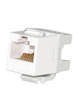 HYC-K28211, ������� Keystone 8P8C (RJ-45) CAT.6, ����� (PUNCH DOWN)