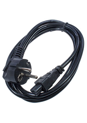 Cablexpert PC-186-ML12, Кабель питания (сетевой) 220В, 10А  для ноутбуков, 1.8 м шнуры сетевые