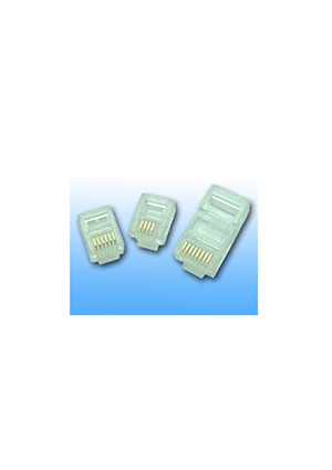 HYC-G1645, ������ ����� ���������� TP6P4C (RJ14), Gold 50U"