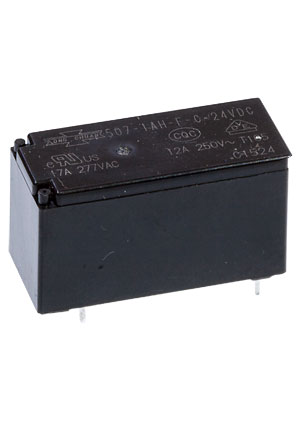 507-1AH-F-C 24VDC (845H-1A-C 24VDC), ���� 1 �����. 24VDC, 12A/240V SPST-NO