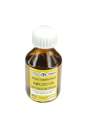 Solins ОРТОФОСФОРНАЯ КИСЛОТА 22 МЛ, Флюс флюс и паста