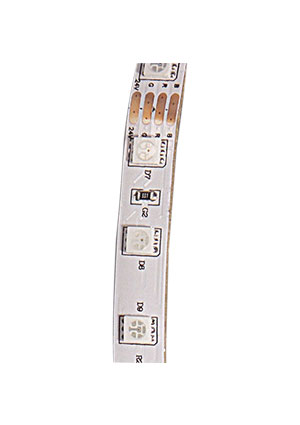 Apeyron LS607 (141-499)(L5050RGB-IP65)(12), Лента светодиодная, RGB, 12В, 14.4Вт/м, 60SMD(5050)/м, 700Лм/м, светодиодные ленты
