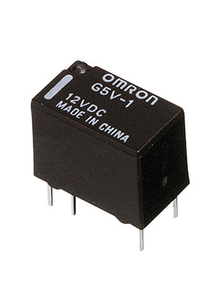 G5V1 12DC, ���� 1 ��������. 12VDC, 0,5A/125VAC SPDT, �� �����